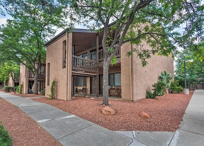 Pool Access & Private Deck: In Sedona