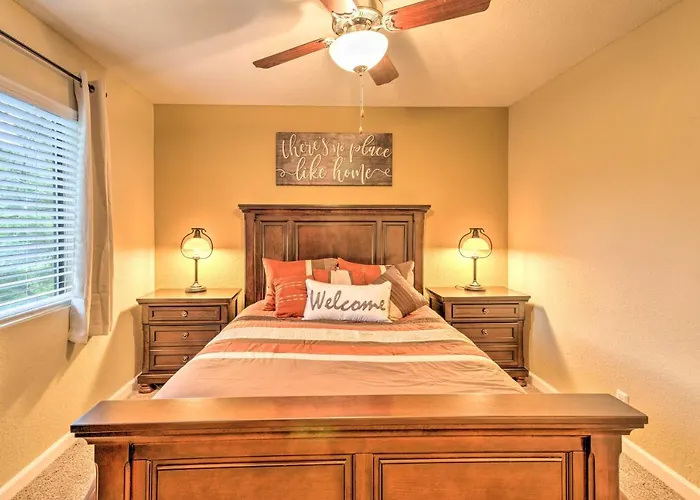 Pool Access & Private Deck: In Holiday home
